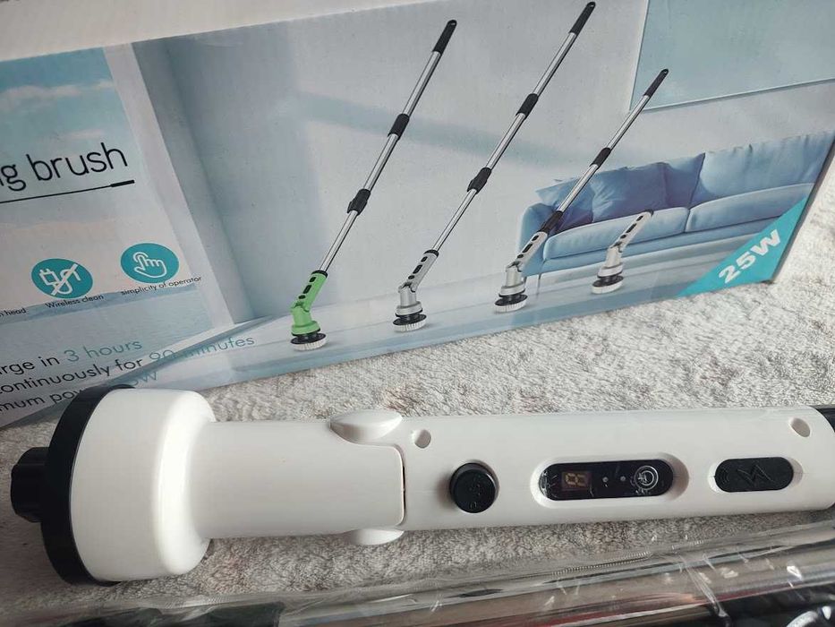 Szczotka Obrotowa Elektryczna DO Czyszczenia 8W1 Do Domu I Samochodu