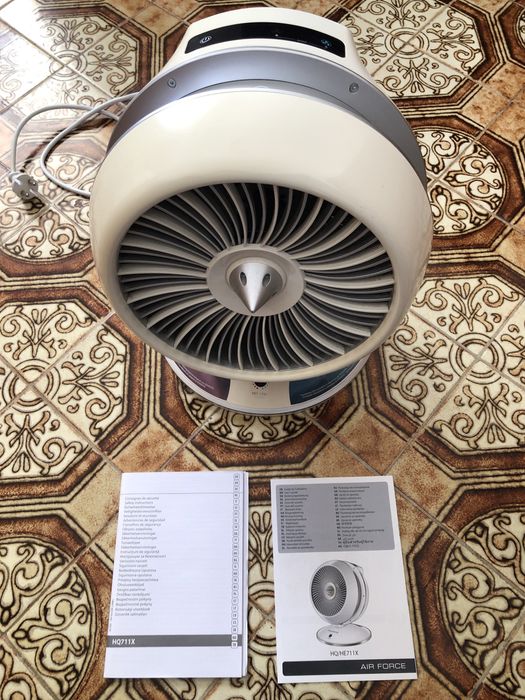 Aquecedor/ventilador com comando a distancia