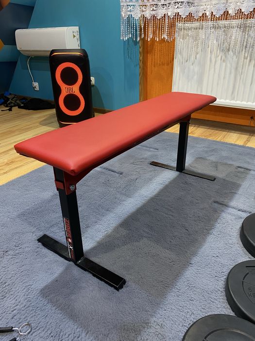 Lawka prosta do wyciskania ZIDER BLACK-RED