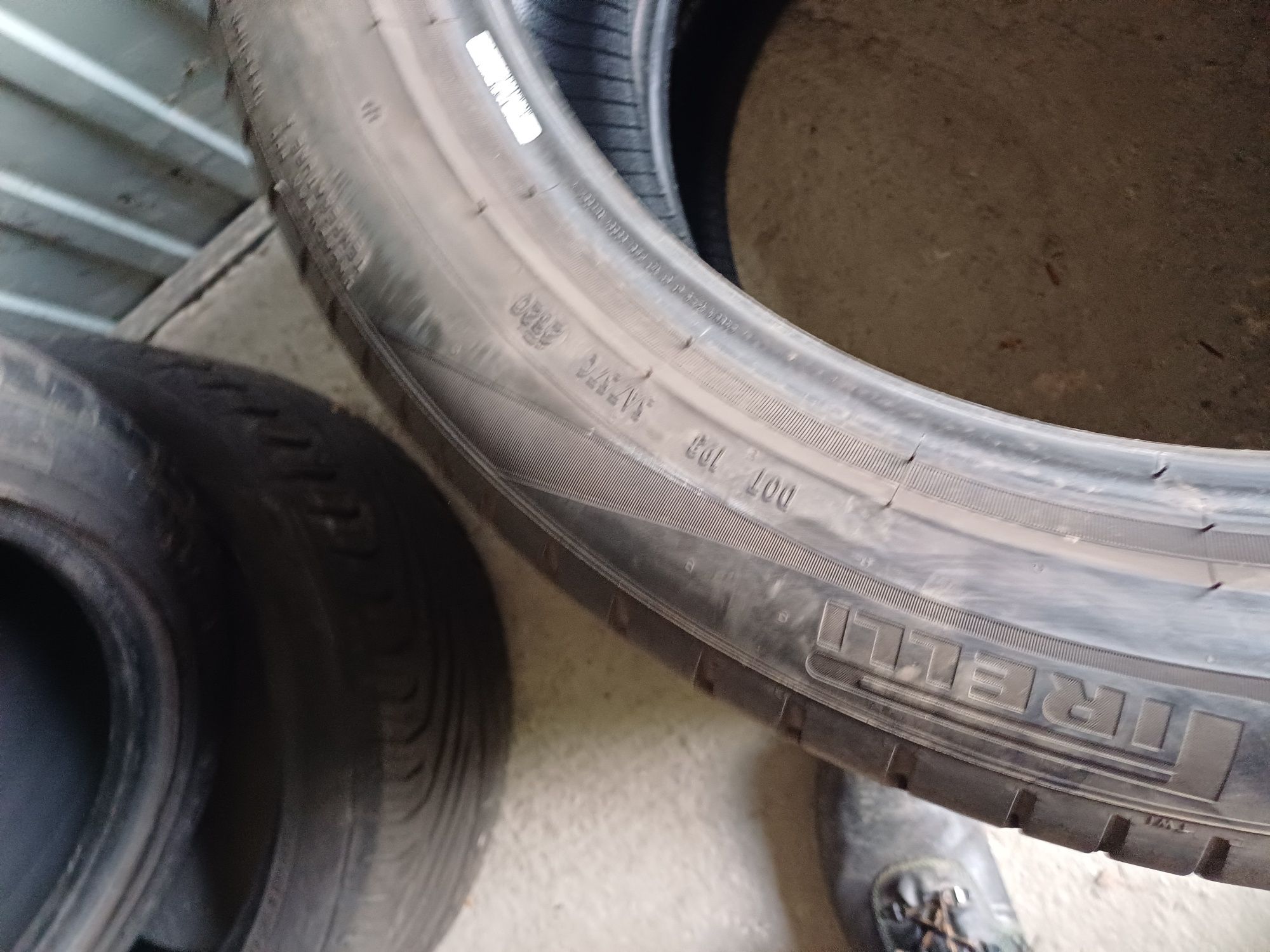 Cena za 2 opony letnie 255/45r19 PIRELLI 2020r