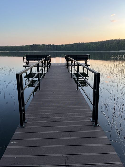 Domek letniskowy/caloroczny na Mazurach nad jeziorem Mielno