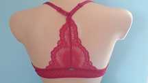 Biustonosz  Nowy zapinany z przodu push-up 85B