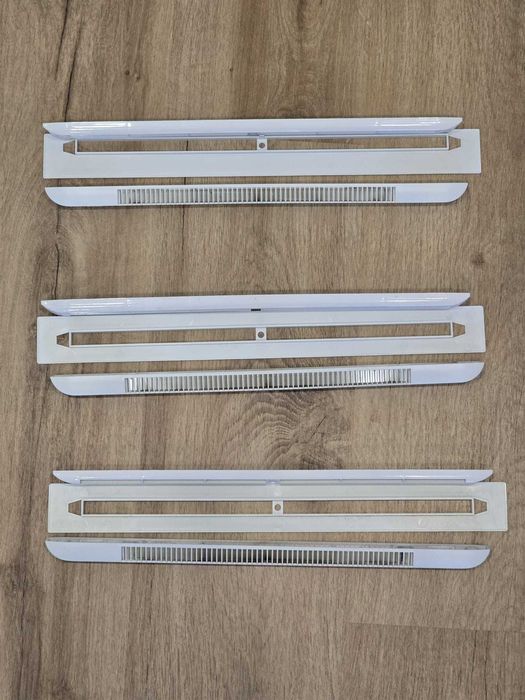 Grelhas autorreguláveis de ventilação