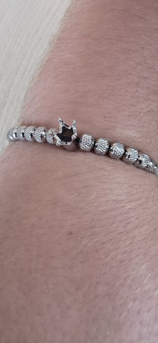 Nowa męska bransoletka VGWON "Korona" - Idealna na Prezent!