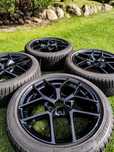Felgi Borbet Y 17" 5x112 + opony zimowe Bridgestone Blizzak 225/45 R17