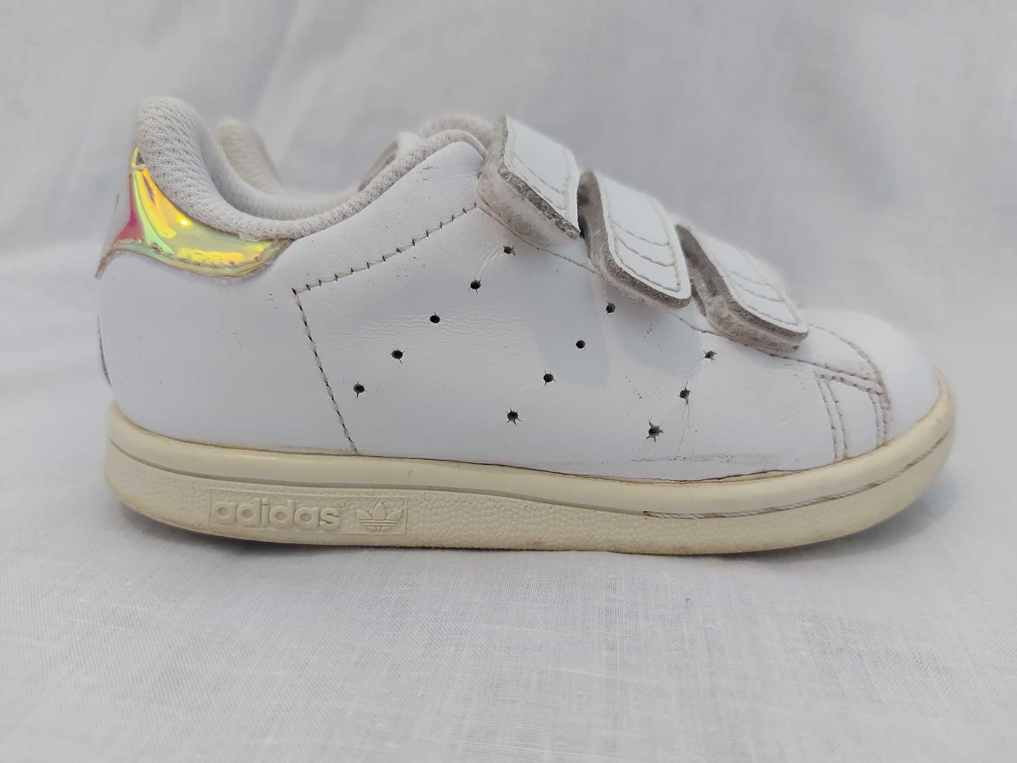 Кроссовки кожаные Adidas Stan Smith 25 размер 15,5 см стелька