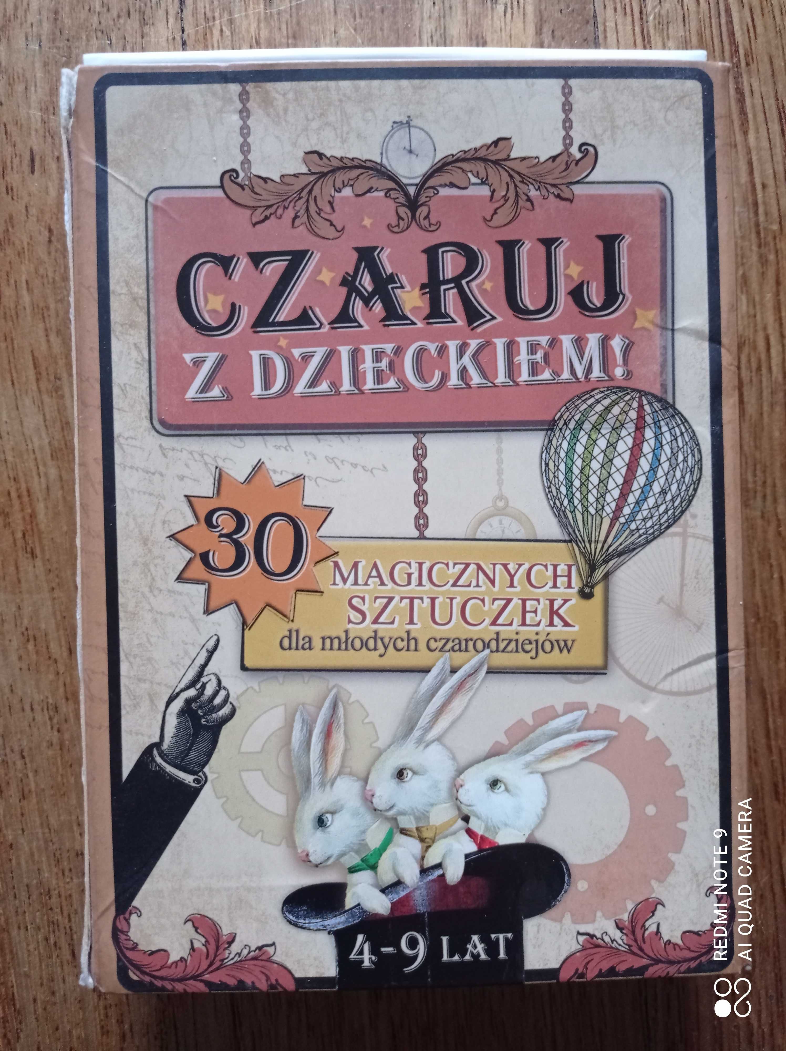 Czaruj z dzieckiem 30 magicznych sztuczek 4-9 lat