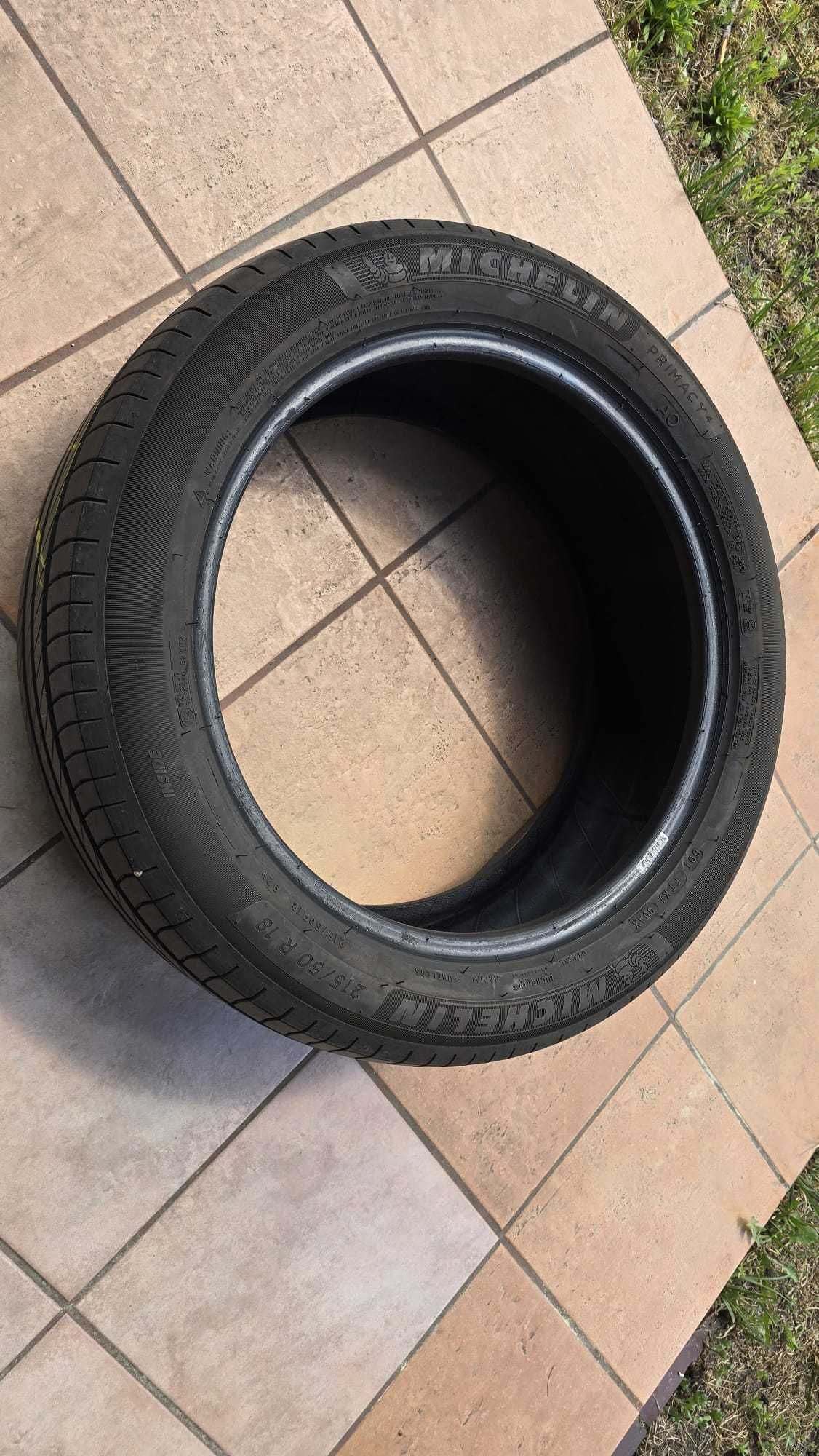 Komplet 4 opon letnich Michelin 215/50 R18