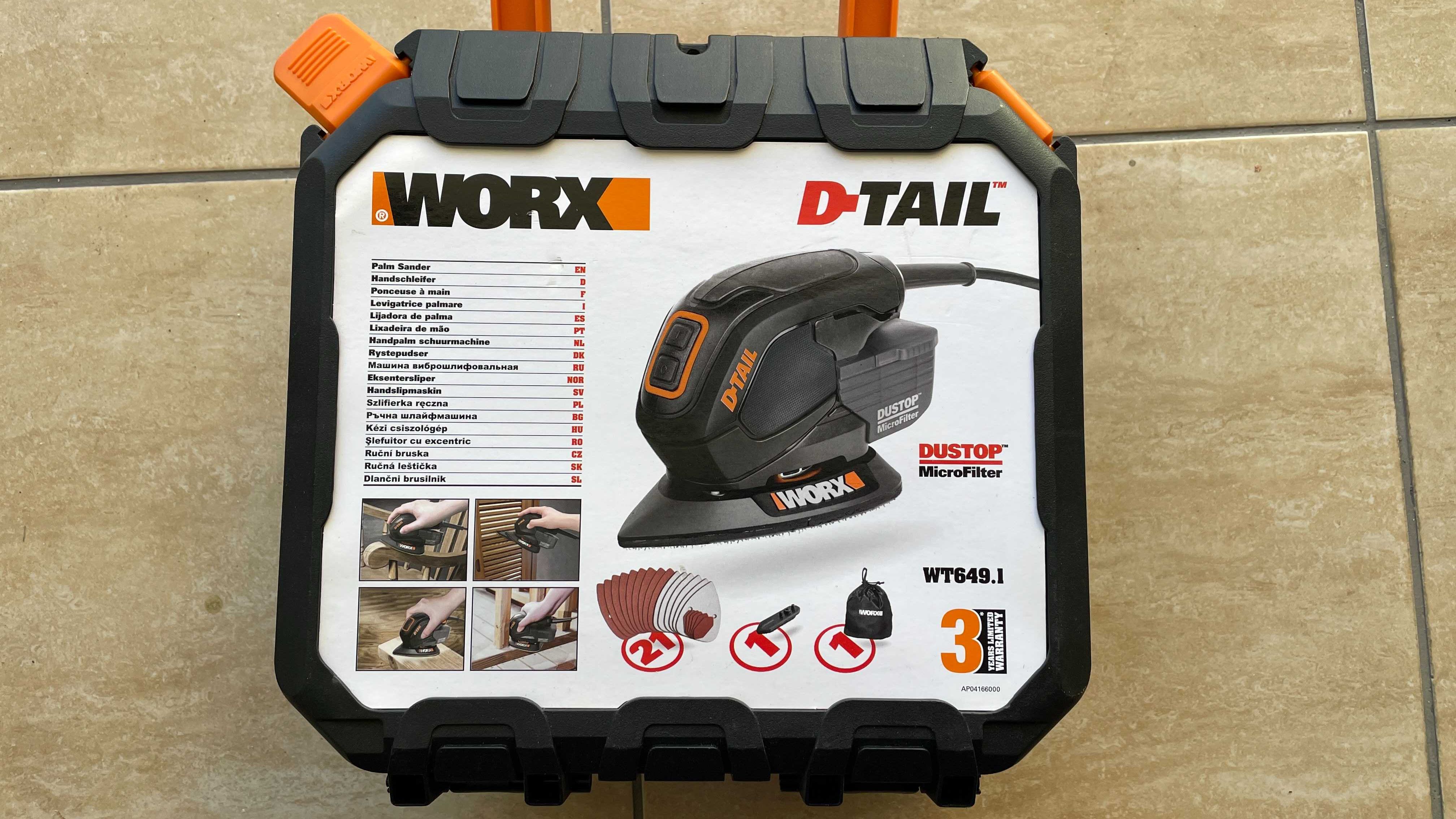 Multilixadora WORX WT649.1 65W + Acessórios - Envio Grátis!