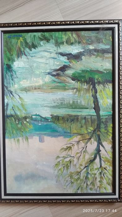 Картина древняя Известного Украинского художника Ботнар 89 г