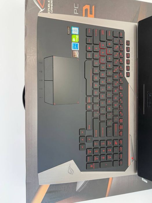 Asus ROG G752 | i7-6700HQ | GTX 1060 6 ГБ | 16/480 | IPS FHD 75 Гц