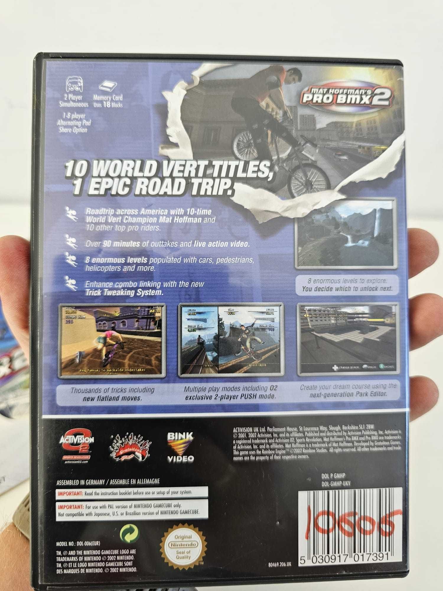 Mat Hoffman's Pro BMX 2 GameCube komplet ENG
