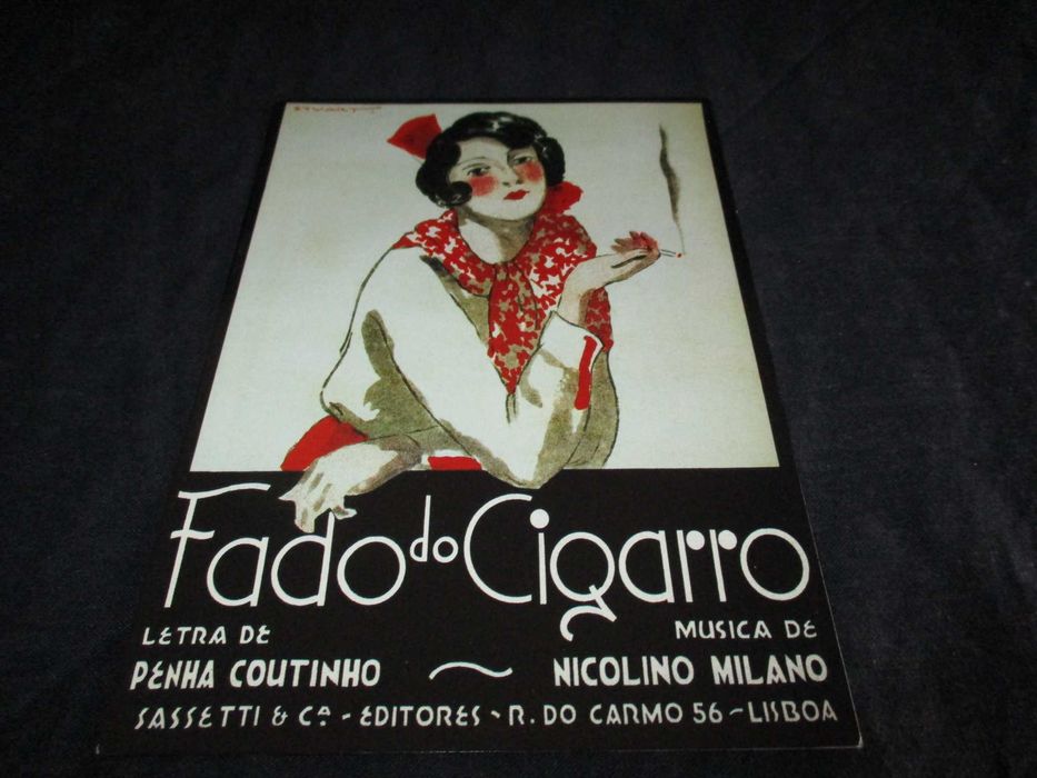 Postal Fado do Cigarro Stuart