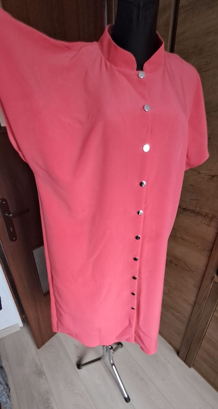 Sukienka prosta elegancka i funkcjonalna 4xl Karko