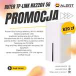 Router TP-Link NX220v 5G WiFi 6 AX1800 Szybki Internet 5G! EasyMesh