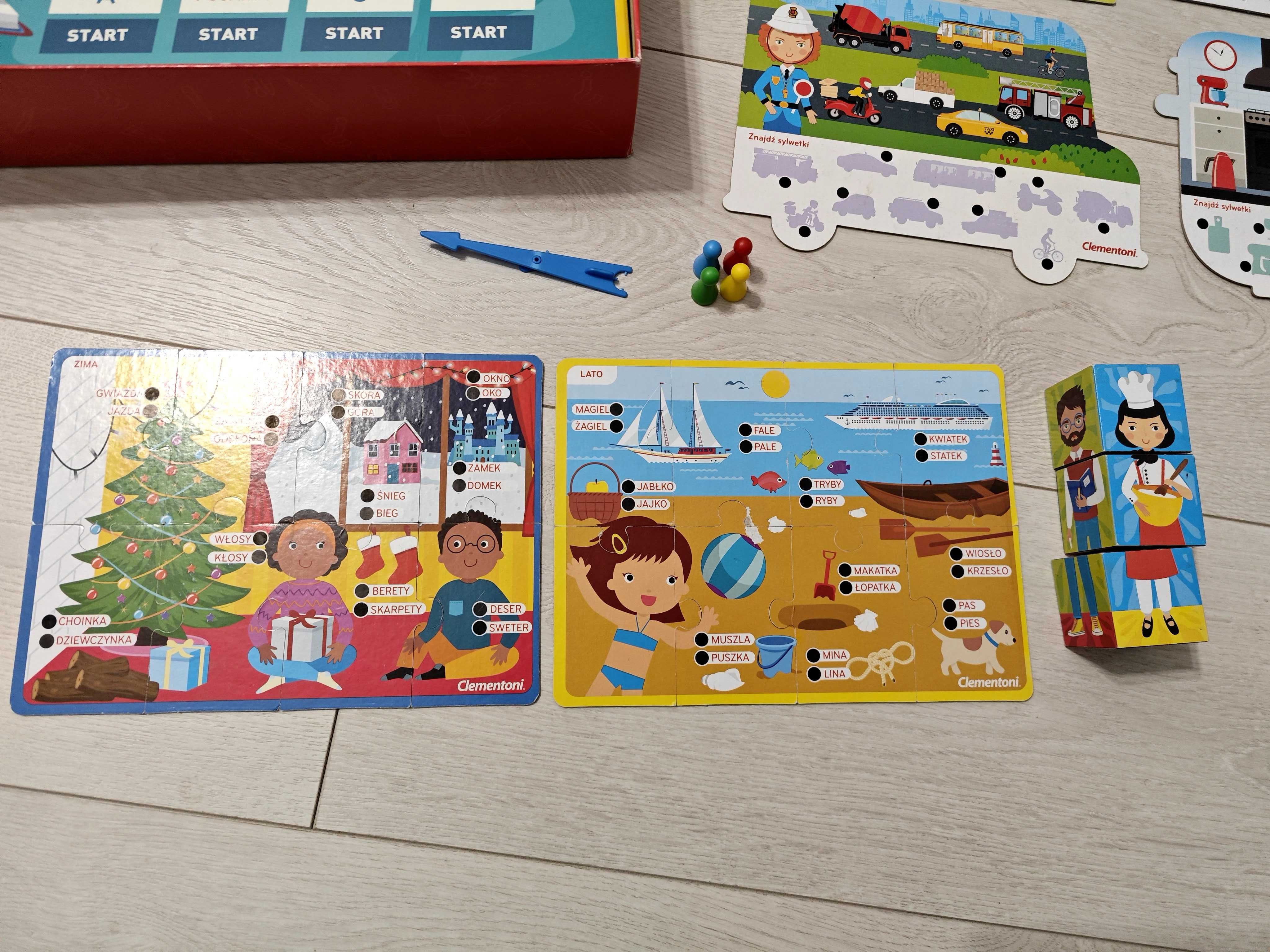 Gra edukacyjna Mówiące Pióro Słownictwo Clementoni