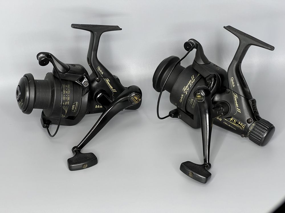 2 x Kołowrotek DAM Quick finessa II free spool - wolny bieg