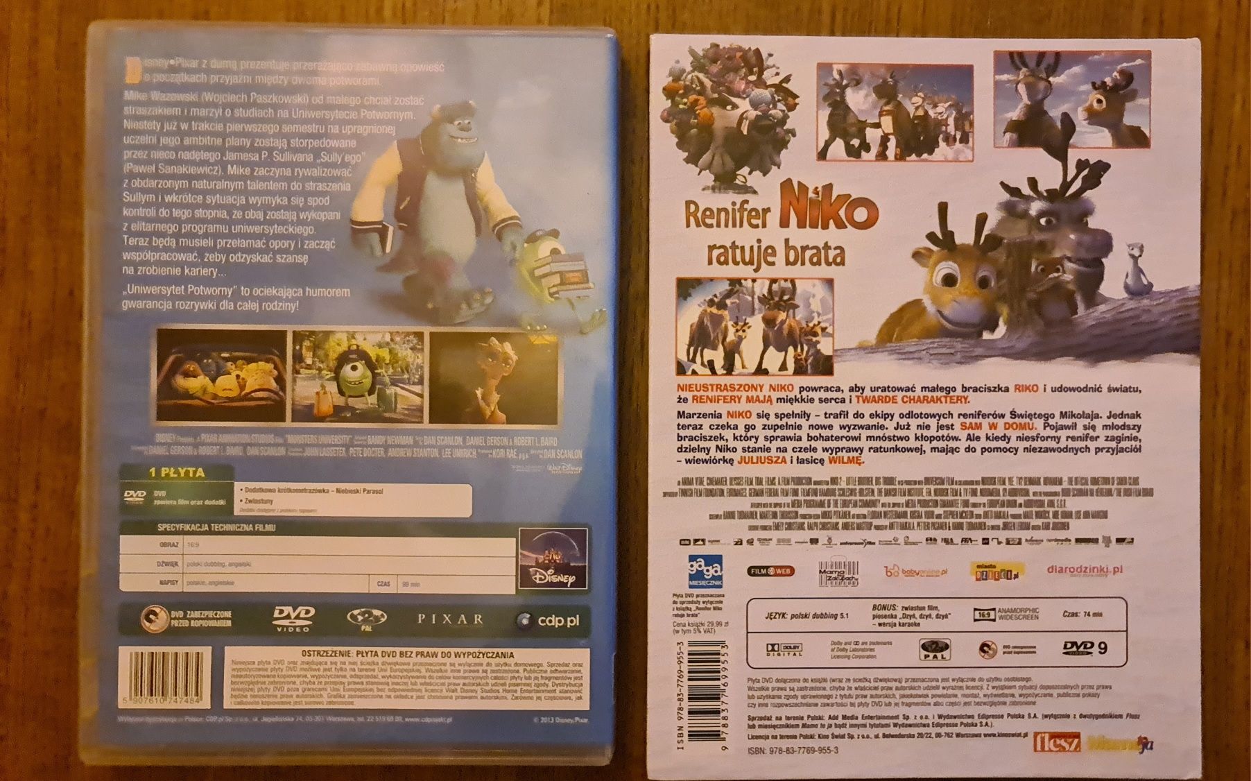 Bajki DVD Baranek Shaun Pingwiny z Madagaskaru Kumba Krudowie
