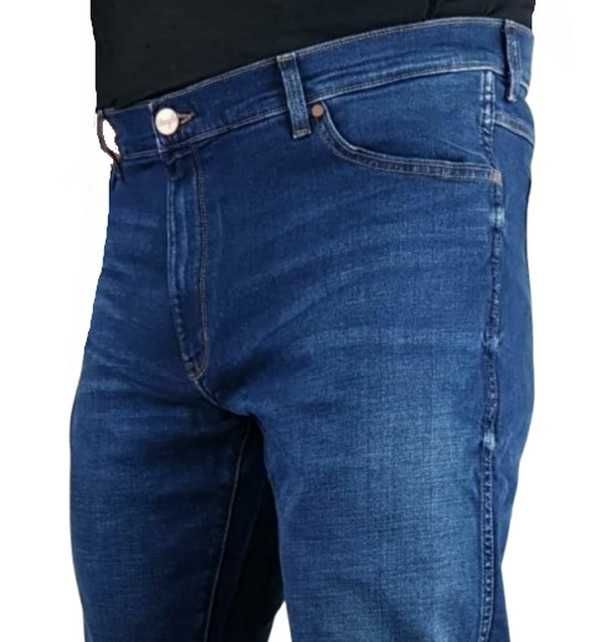 Męskie jeansy Wrangler Larston -Slim Tapered nowe oryginalne - W40/L34