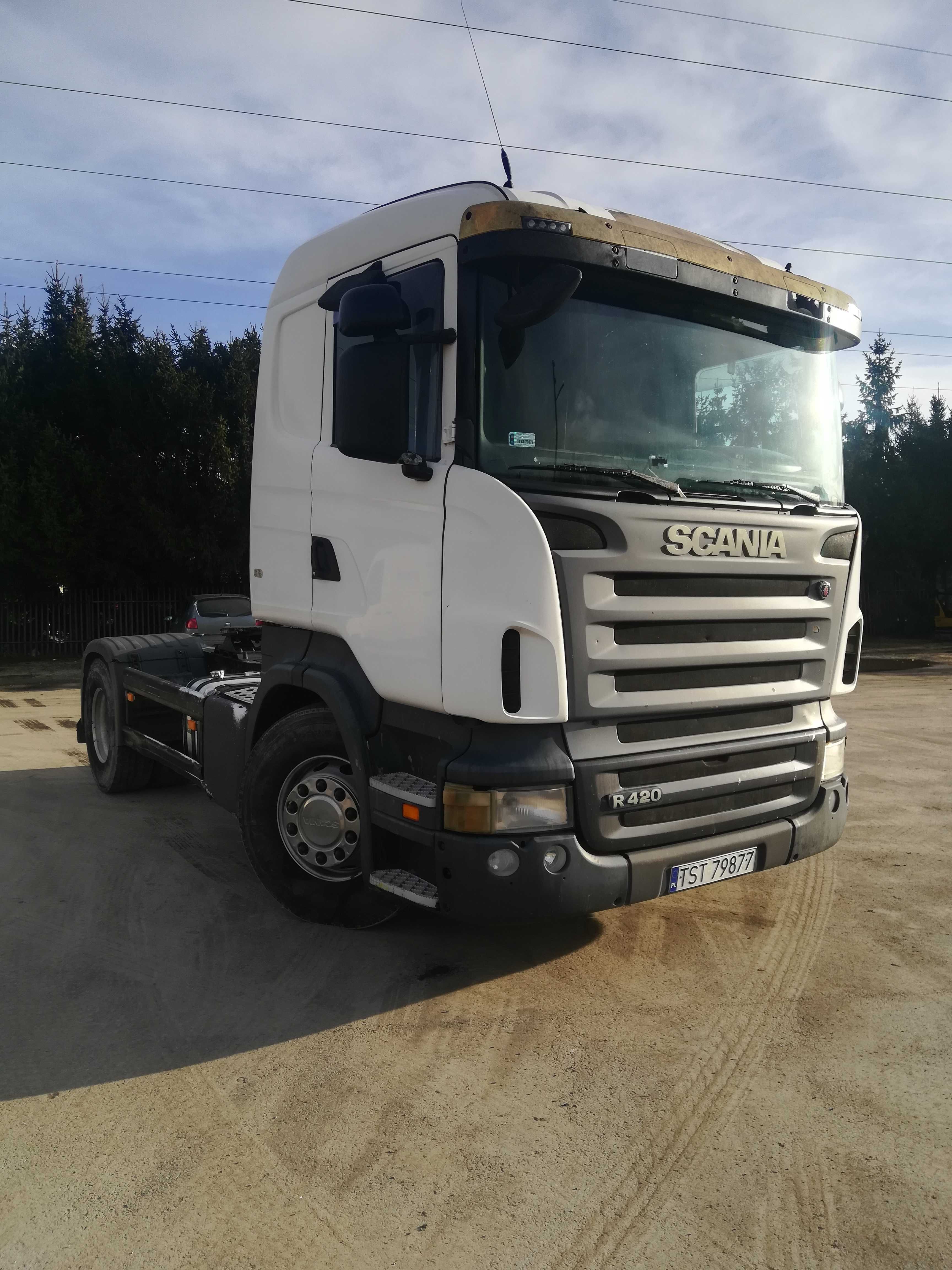 Ciągnik siodłowy Scania R 420 ,manual