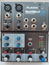 USB мікшерний пульт Alesis MultiMix 4 USB