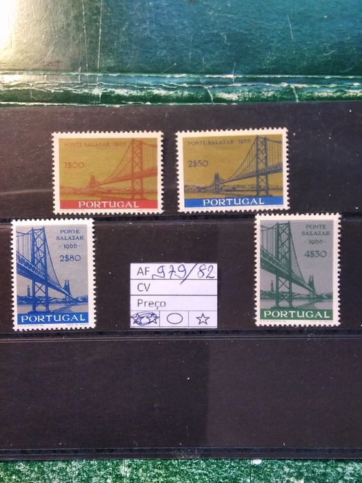 1966 Inauguração Da Ponte De Salazar MNH **