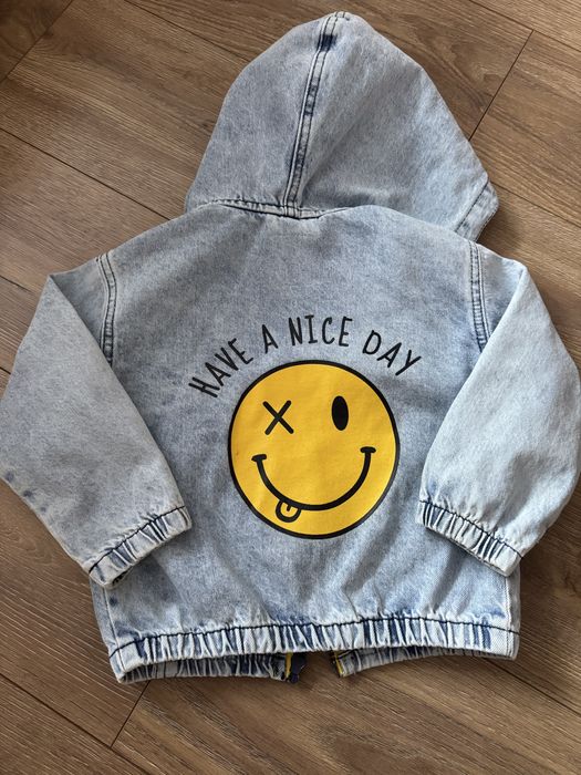 Джинсова куртка на хлопчика