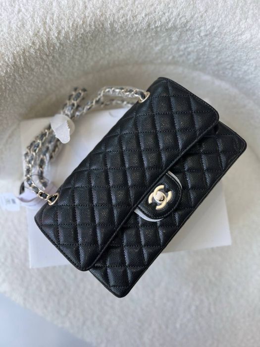 Сумка Chanel lux в коробці чорний колір