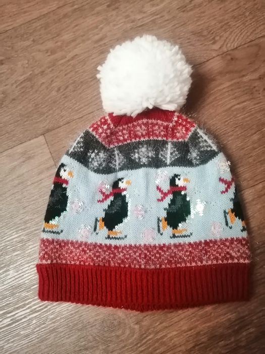 Шапка новогодняя, для повседневной носки для взрослого и подростка