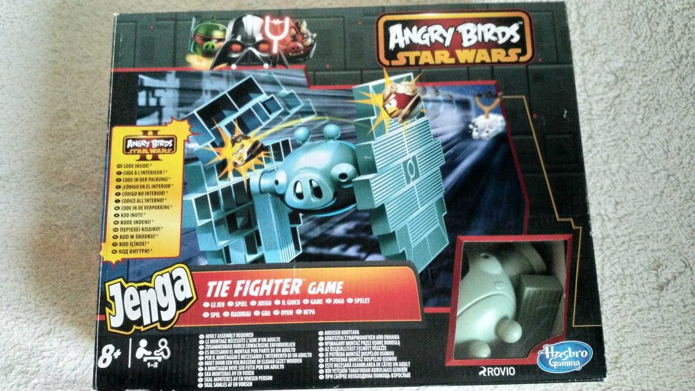 GRA Jenga Angry Birds Star Wars HASBRO