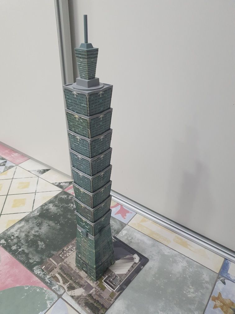Puzzle 3d Wieża Taipei 101 Taiwan Ravensburger