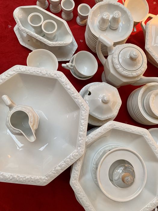 Serwis obiadowy Rosenthal Biała Maria 12 osób 136 elementów Warszawa