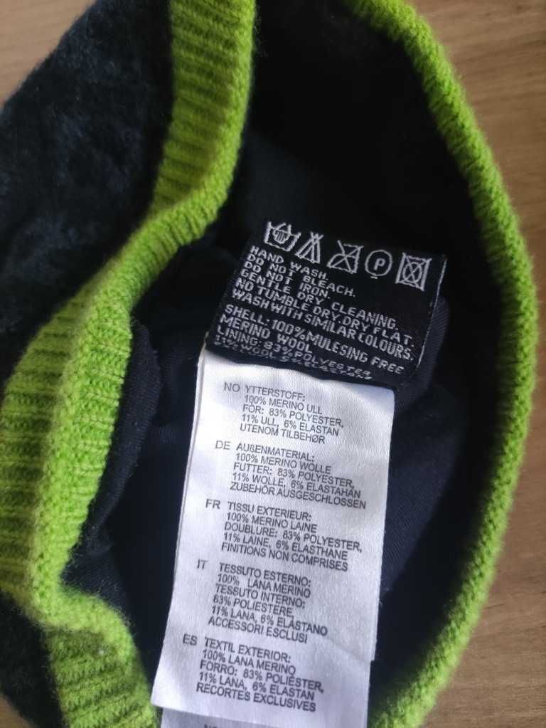 Norrona czapka Merino Multi Text beanie one size męska