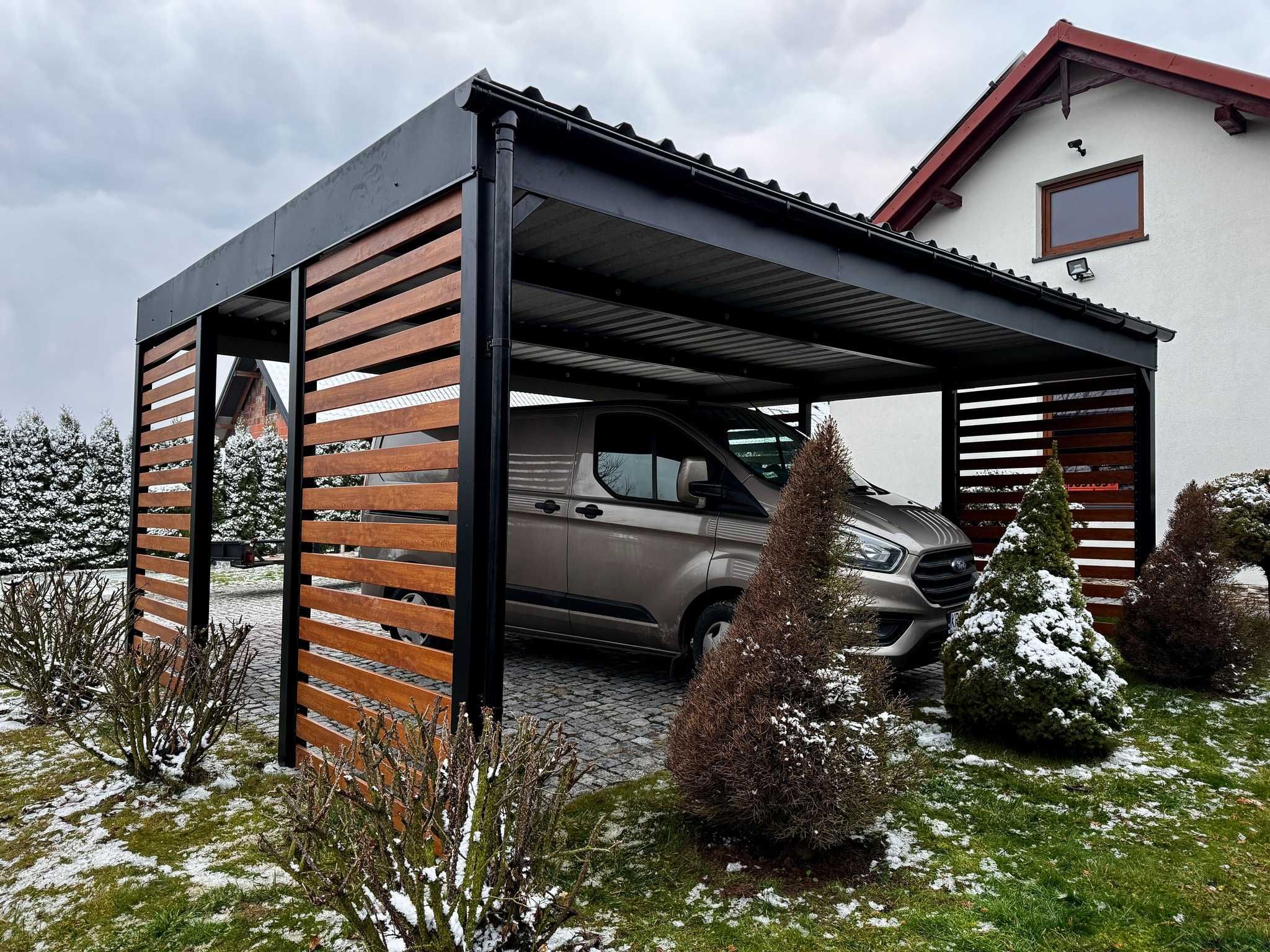 Carport 6x6 6x3 Wiata Samochodowa Altana Metalowa