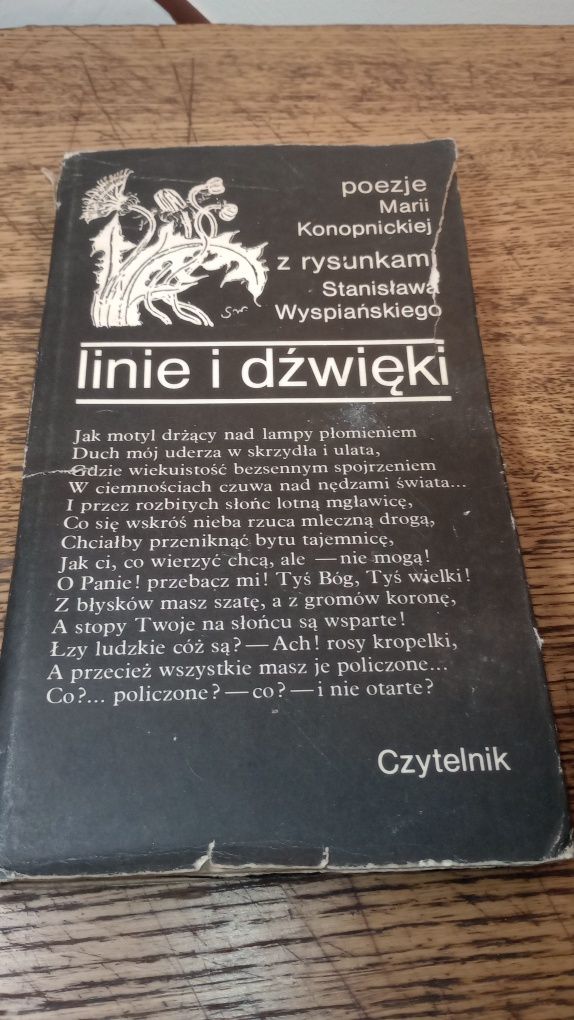 Linii i dźwięki. Poezji Marii Konopnickiej z rysunkami Wyspiańskiego.