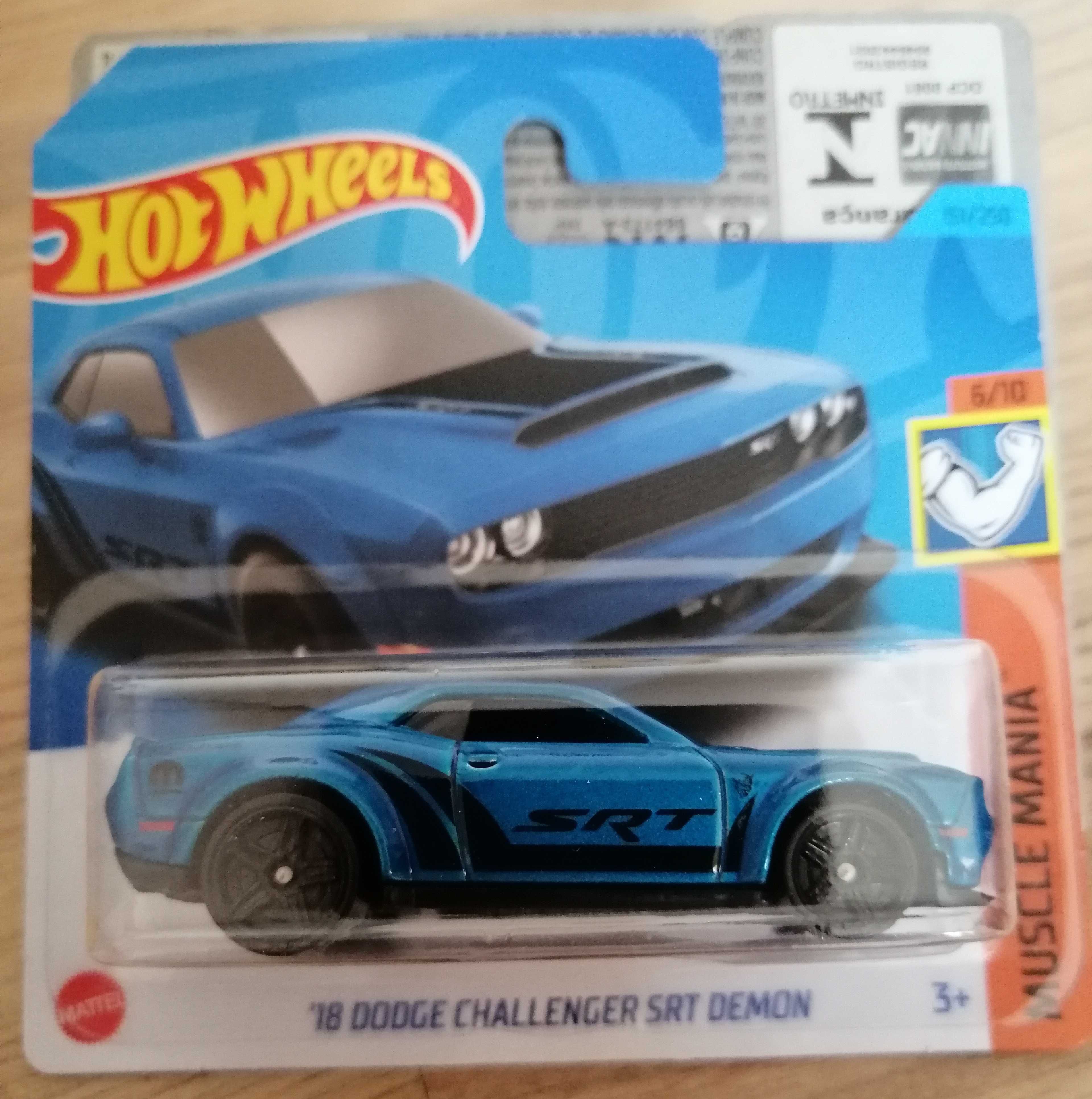 Hot wheels 18 dodge challenger srt demon