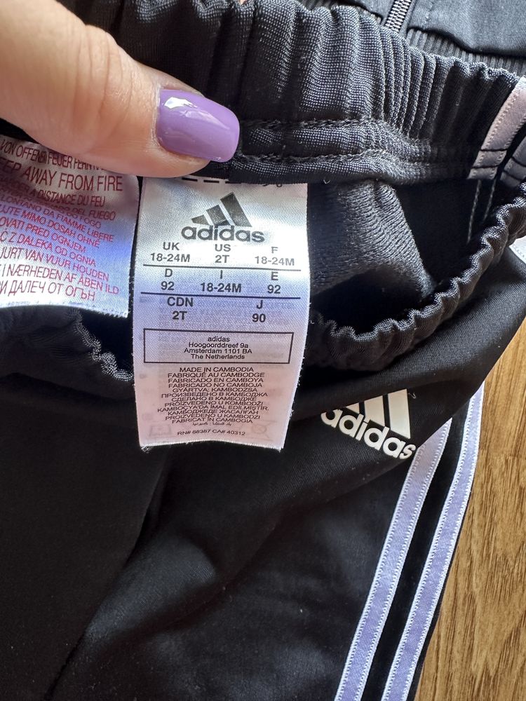 Dres adidas bluza i spodnie 86/92