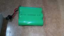 Bateria akumulator ŁADOWANY NIMH 3.6V 800mAh 3xAAA