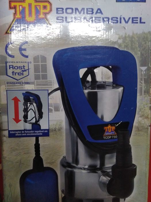 Bomba submersível Topcraft TCDP 750W (como nova)