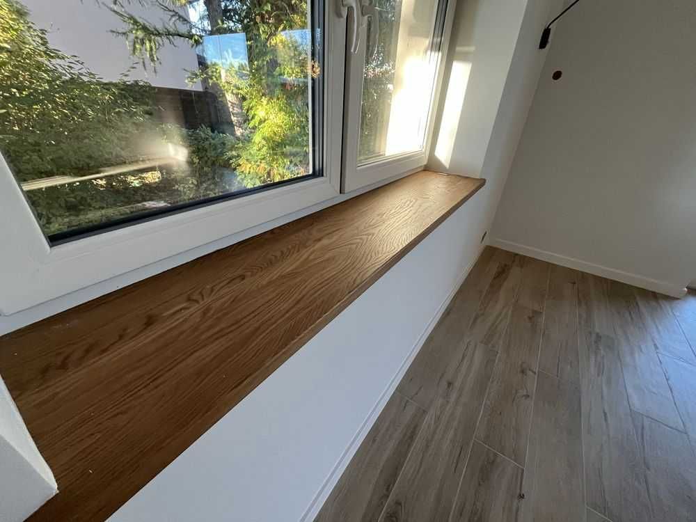 Parapety dębowe na wymiar (również inne gatunki )