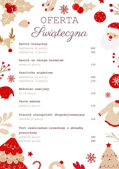 Świąteczne wypieki ciasta na Boże Narodzenie