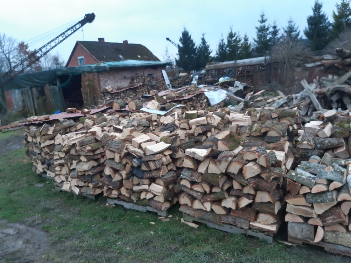 Opał dąb klon  jesion