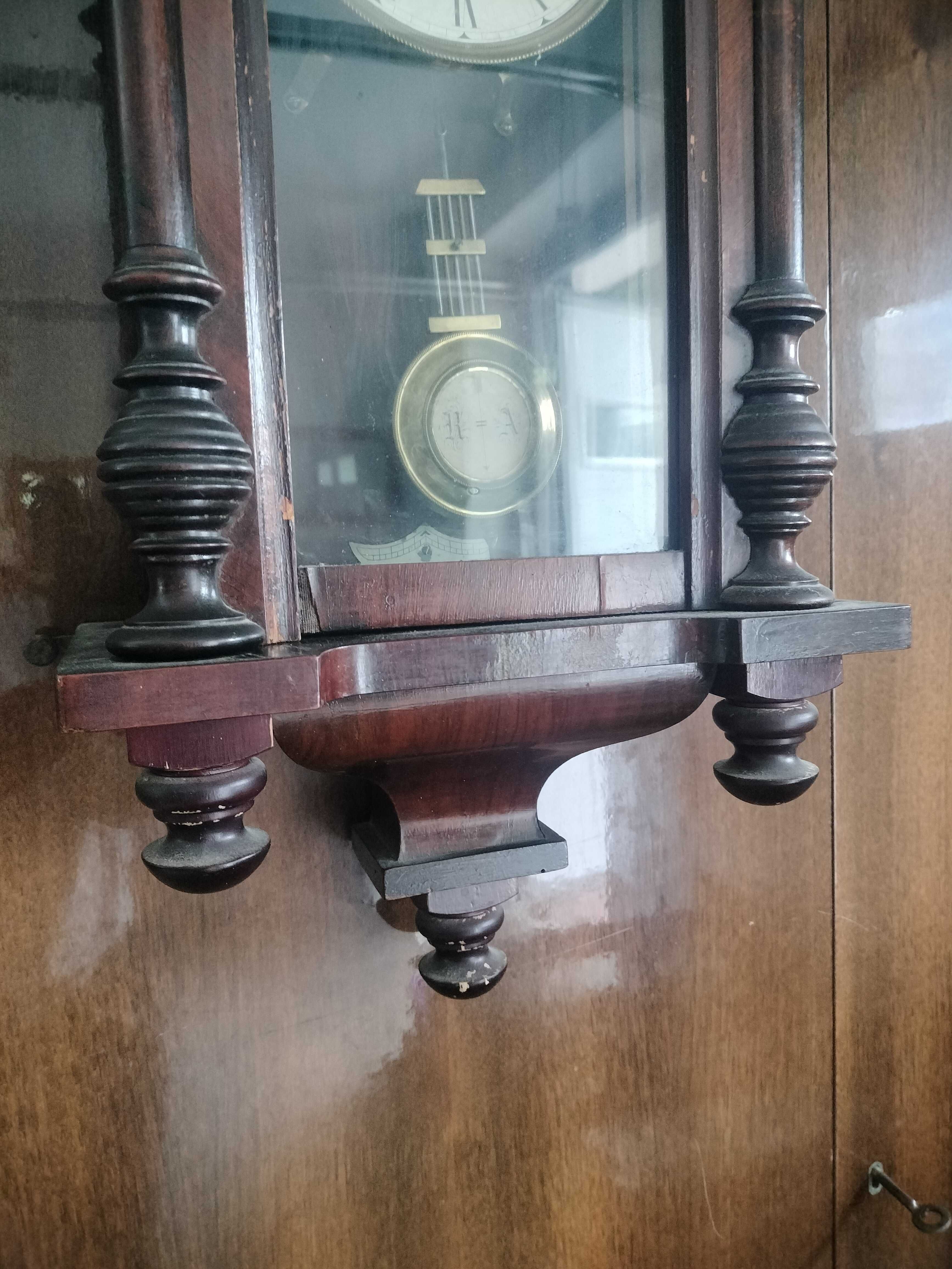 Junghans stary zegar drewniany nr 7