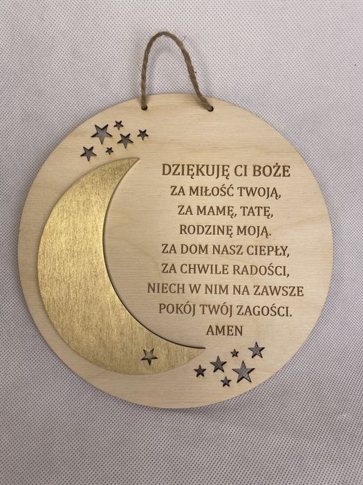 Dekoracyjna tabliczka do pokoju dziecięcego