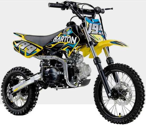 CROSS ENDURO DLA DZIECKA BARTON 125cc 4T koła 17"-14" NOWY raty transp