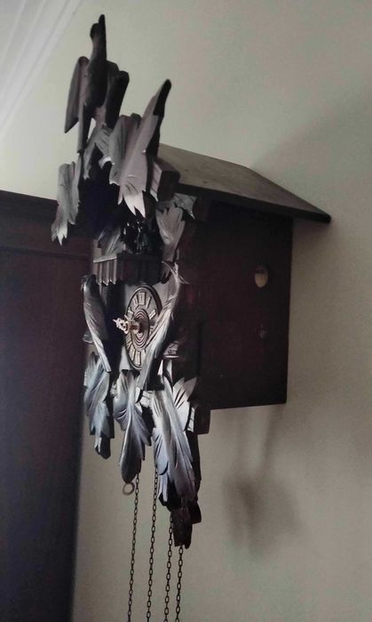 Relogio de Cuco em Madeira