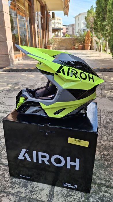 Шолом кросовий Airoh шлем мотокросс эндуро kovi geon ендуро мотокрос