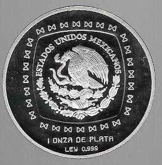 Moedas - - - México - - - "Hombre Jaguar - Olmeca"