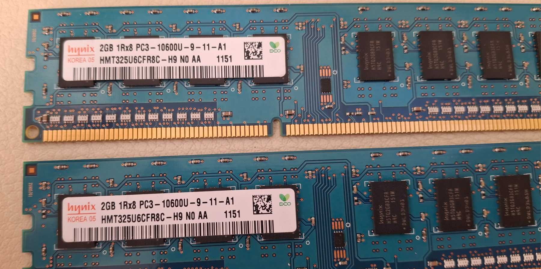 Оперативная память Hynix DDR3 2Gb 1333MHz PC3-10600