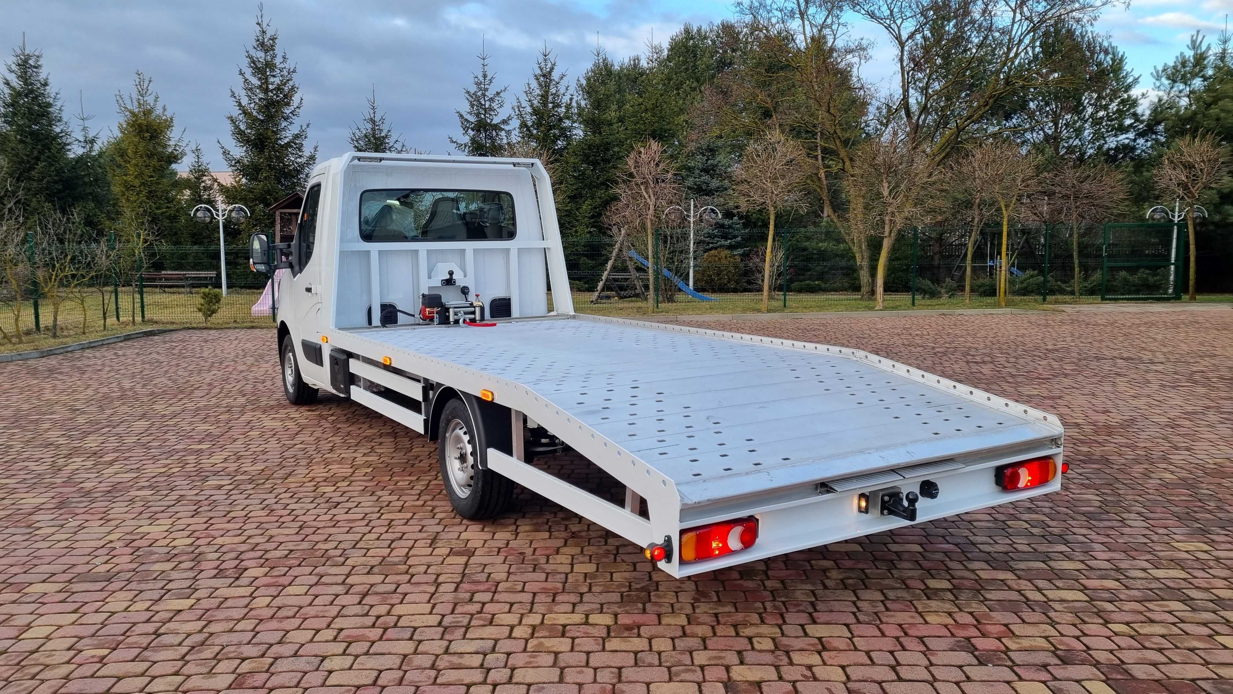 Renault Master Laweta Autolaweta Najazd Alu Panelowa Pomoc Drogowa